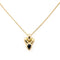 Collier Collier Pendentif Or jaune Saphir 58 Facettes 2218725CN
