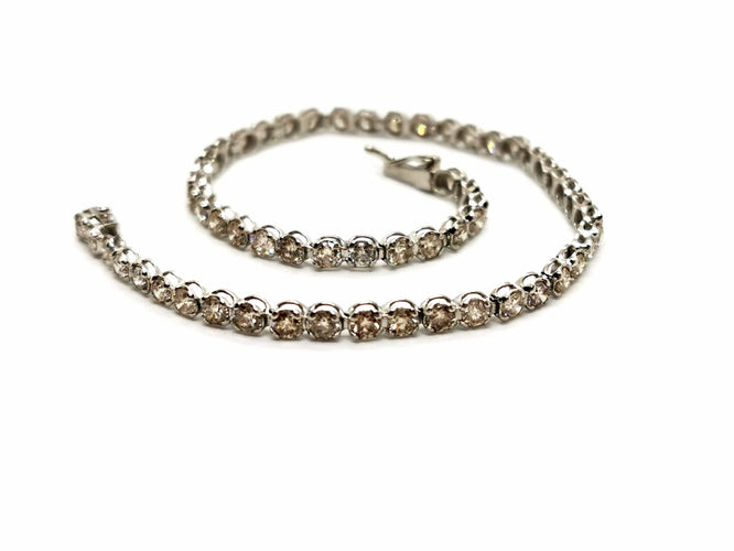 Bracelet Bracelet Ligne Platine Diamant 58 Facettes 1505952CN
