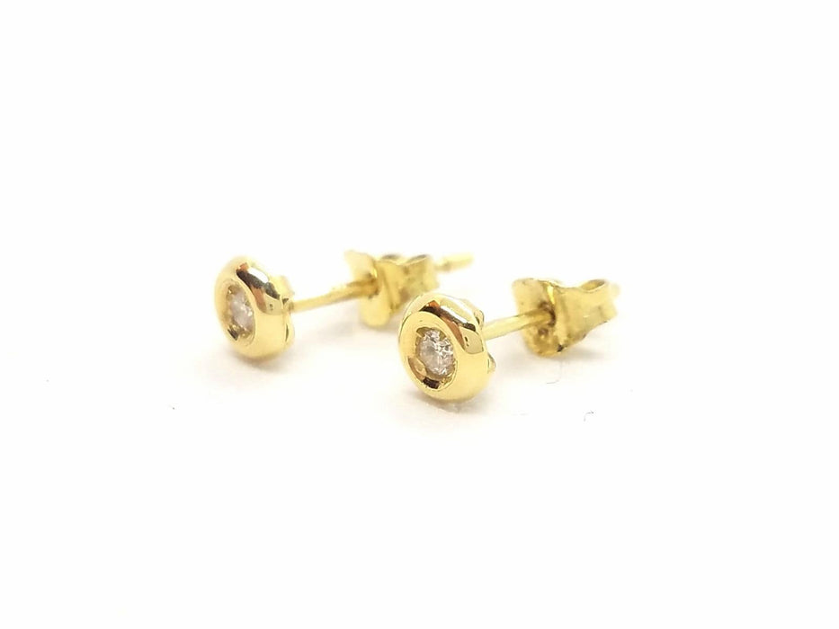 Boucles d'oreilles Boucles d'oreilles Or jaune Diamant 58 Facettes 579230RV