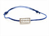 White Gold Diamond Cord Bracelet 58 Facettes 578831RV