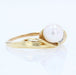 Ring 52 Used cultured pearl diamond ring 58 Facettes 21-189E