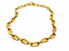 Necklace Navy mesh necklace Yellow gold 58 Facettes 1680813CN