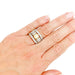 Ring 51.5 Buccellati band ring, yellow diamonds. 58 Facettes 31419