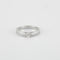 Bague 52 Bague solitaire Or blanc Diamants 0.50ct 58 Facettes