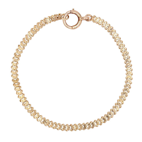 Bracelet Bracelet ancien or rose 58 Facettes CVBR26