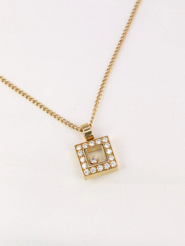 Pendentif Pendentif CHOPARD HAPPY DIAMOND diamants 58 Facettes J83