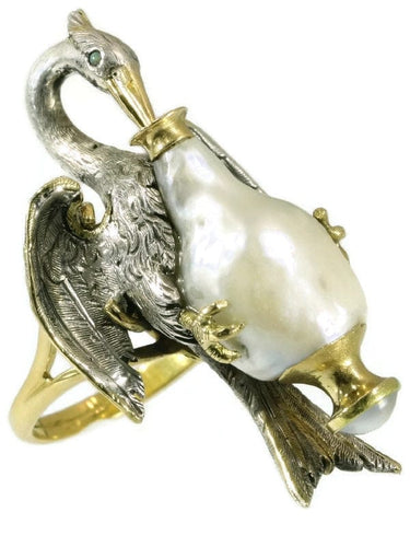 Bague 54 Bague or jaune, argent 58 Facettes 09357-4261