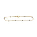 Bracelet Gutter bracelet in yellow gold, white gold and diamonds. 58 Facettes 31762