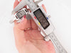 GUCCI bamboo diamond quartz steel palladium watch watch 58 Facettes 256725