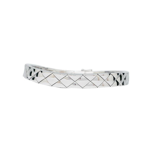 Bracelet Bracelet Chanel, "Matelassé", or blanc. 58 Facettes 31478
