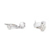 Earrings Sleeper earrings White gold Diamond 58 Facettes 2027486CN