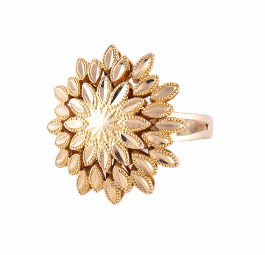 Bague BAGUE "JASMINE" OR CISELÉ 58 Facettes BO/220070 NSS