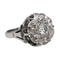 Bague 47 Bague Marguerite Or blanc Diamant 58 Facettes 2783564CN