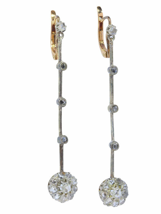 Boucles d'oreilles Boucles d'oreilles diamant pendantes 58 Facettes 22152-0206