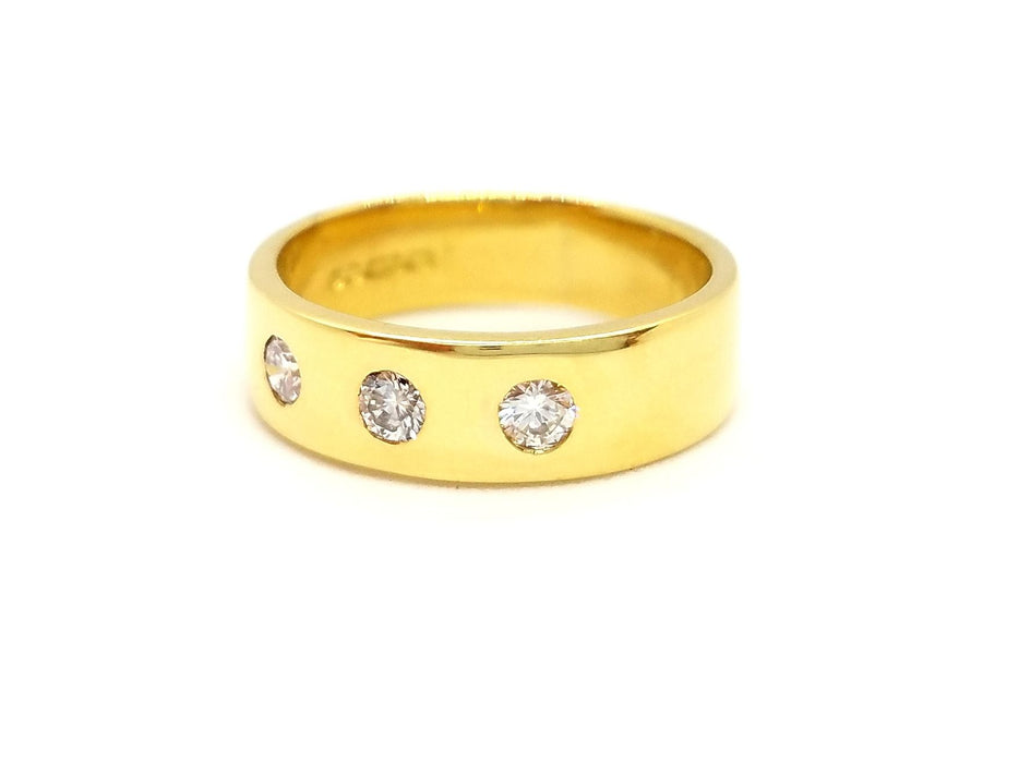 Bague 50 Bague Or jaune Diamant 58 Facettes 757306CN