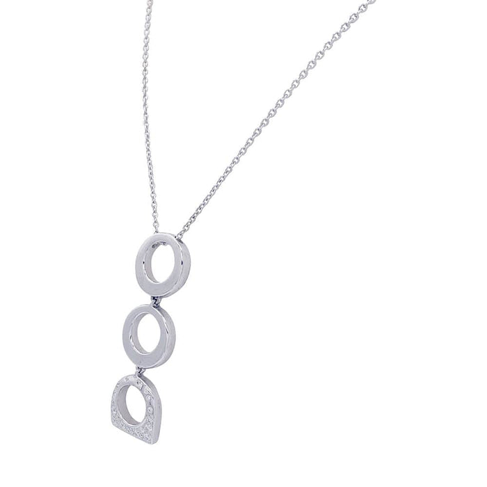 Collier Collier Fred, "Success", or blanc, diamants. 58 Facettes 32693
