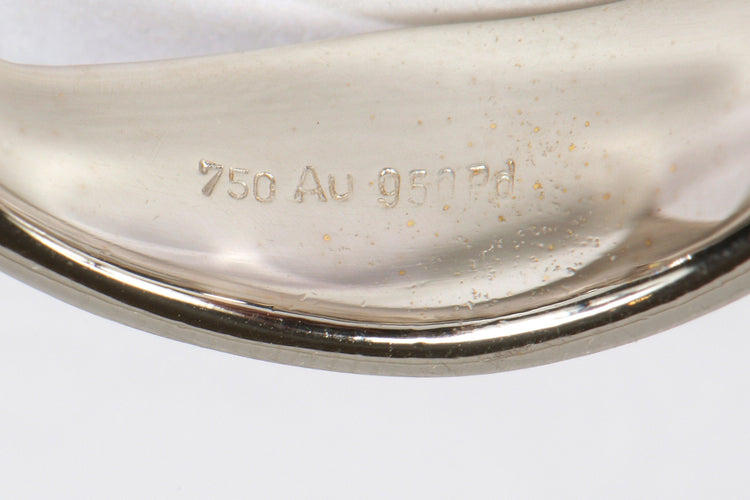 Bague 54 Bague Or blanc Diamant 58 Facettes 05672CD