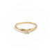 Ring 54 Solitaire Ring Yellow Gold Diamond 58 Facettes 1660416CN