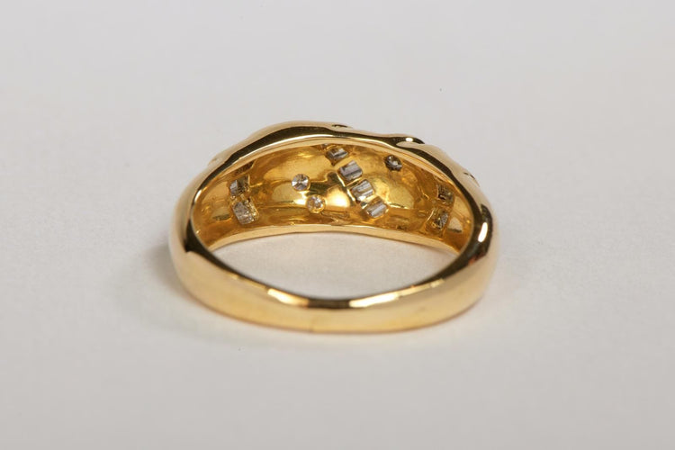 Bague 51 Bague Or jaune Diamant 58 Facettes 00439CN