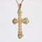 Pendentif Croix ancienne 2 ors 58 Facettes CVP75