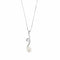 Collier Collier pendentif perle diamants 58 Facettes 24476