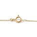 Necklace Yellow gold diamond paving clover necklace 58 Facettes