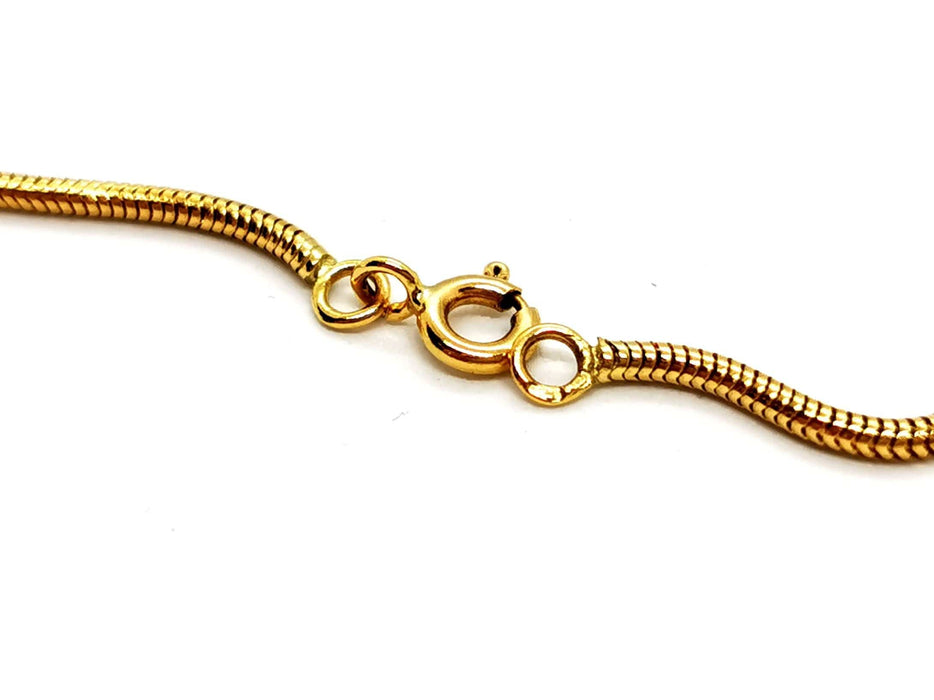 Collier Collier Maille serpentine Or jaune 58 Facettes 1145876CD