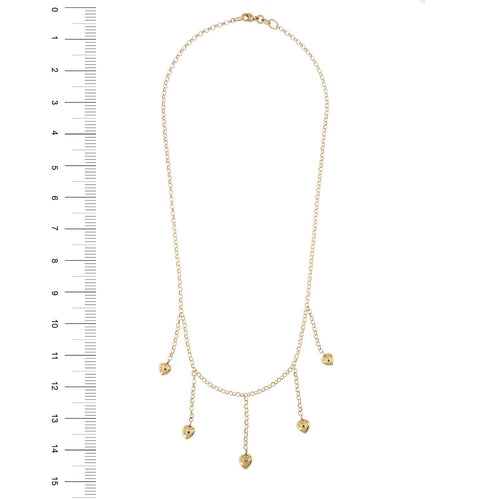 Collier Collier pendentifs coeurs 58 Facettes 29554
