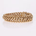 Bracelet Chiseled American mesh bracelet in pink gold 58 Facettes 23-168