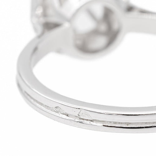 Bague 53 Bague Solitaire Or blanc Diamant 58 Facettes 2569097CN