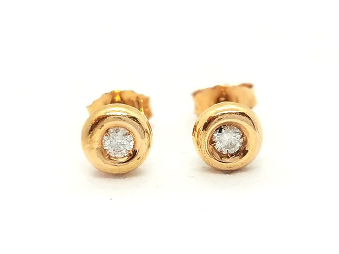 Boucles d'oreilles Boucles d'oreilles Or rose Diamant 58 Facettes 579254RV