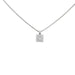 Chopard “Happy Diamonds” necklace in white gold and diamonds. 58 Facettes 31164