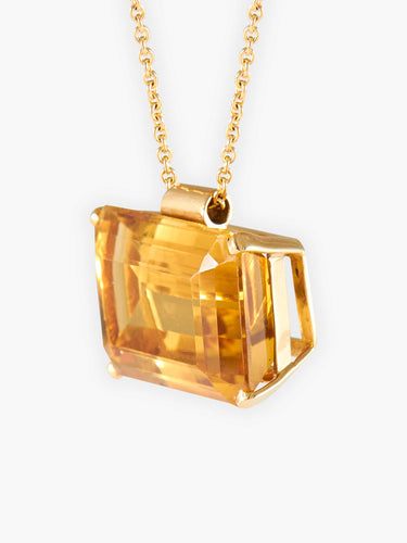 Pendentif Pendentif Citrine or jaune 58 Facettes HS20539
