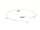 Bracelet Bracelet Or blanc Diamant 58 Facettes 579025RV