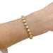 Bracelet Diamond line bracelet in closed setting. 58 Facettes 32085