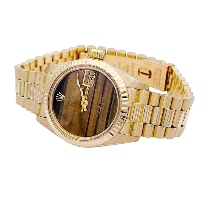Montre Montre Rolex, "Oyster Perpetual Datejust", or jaune. 58 Facettes 33070