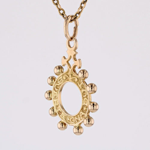 Pendentif Pendentif chapelet basque en or 58 Facettes 23-214