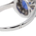 Ring 55 Marguerite Ring White gold Sapphire 58 Facettes 2663490CN