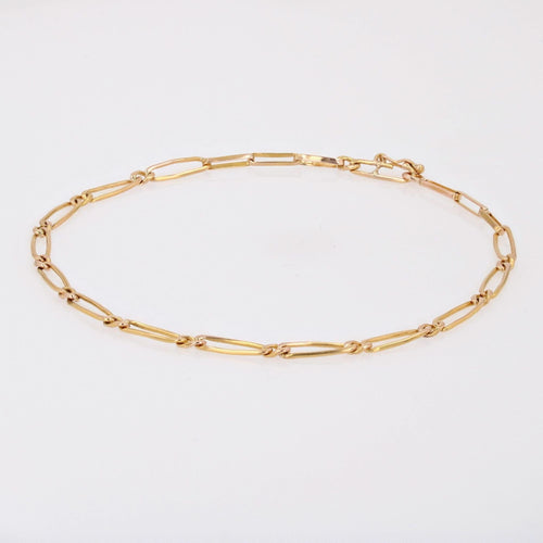 Bracelet Fin bracelet gourmette alternée 58 Facettes CVBR55