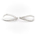 Boucles d'oreilles Boucles d'oreilles Créoles Or blanc  Diamant 58 Facettes 1696392CN