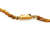 Necklace Braided mesh necklace Yellow gold 58 Facettes 1292364CN
