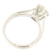 Ring 54.5 White gold solitaire ring with HRD certified brilliant cut diamond 58 Facettes G3465