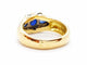 Bague 56 Bague Or jaune Saphir 58 Facettes 00696CN