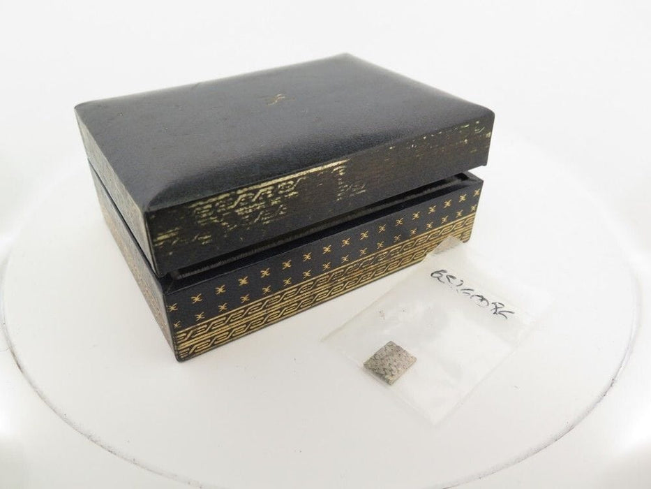 Montre vintage montre EBEL carre en or blanc 18k et diamants 0.4ct mecanique 58 Facettes 250142