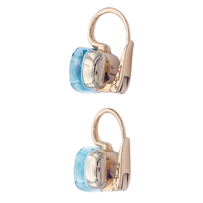 Boucles d'oreilles Boucles d'oreilles Pomellato, "Nudo Classic" topaze bleue, deux ors. 58 Facettes 32850