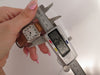 Vintage watch BAUME ET MERCIER lady watch 38260 27 mm quartz 18k white gold 58 Facettes 252218