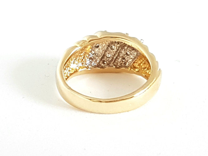 Bague 49 Bague Or jaune Diamant 58 Facettes 00508CN