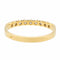 Bague 55 Bague Alliance Or jaune Diamant 58 Facettes 578391CD