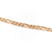 Necklace Alternating link necklace Yellow gold 58 Facettes 1751425CN