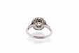 Ring 53 Platinum Diamond Ring 58 Facettes 25145-25487